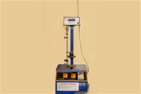 spring load testing machine manufacturer india|SPRING TESTING MACHINES .